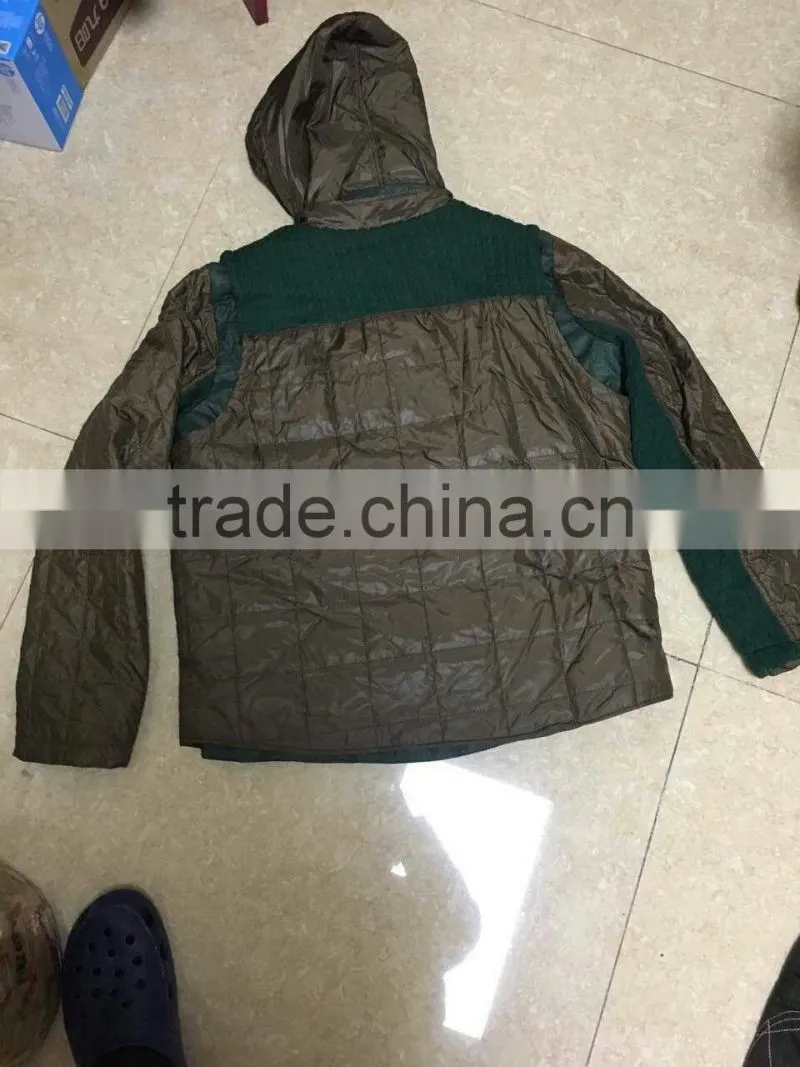 GZY shiny down jacket men high qualit coat winter model anti-static warehouse 2017 stock slim fashion male export Middle East
