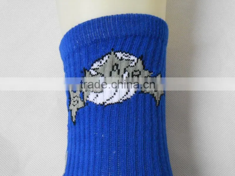 breathable sports running socks , jacquard sports socks
