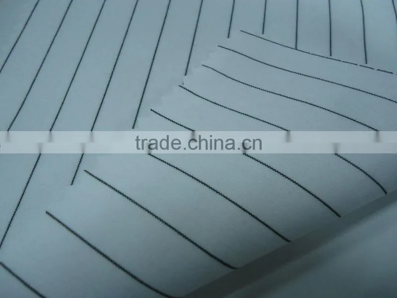 Polyester cotton yarn dyed fabric woven check stripe fabric for shirts