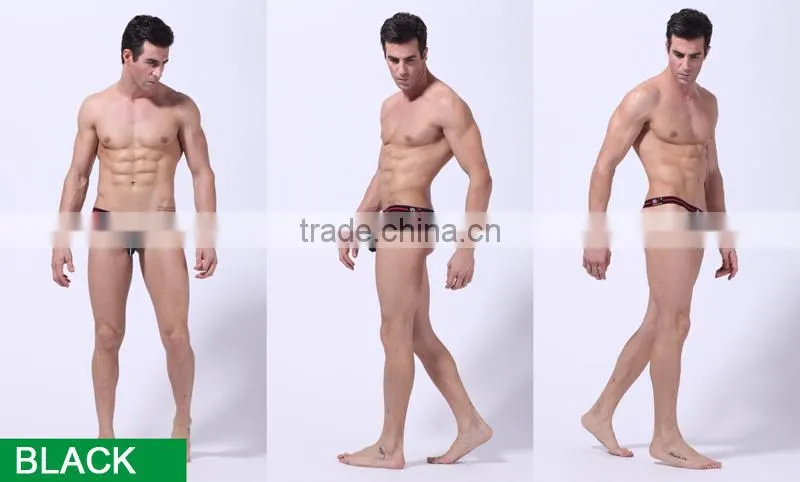 Hot sale sexy thongs men sexy transparent boy underwear panties