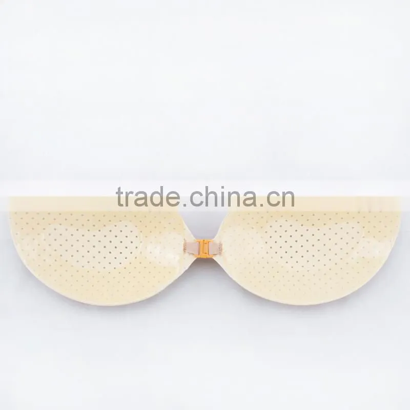 new style breathable and comfortable silicone invisible unpadded bra