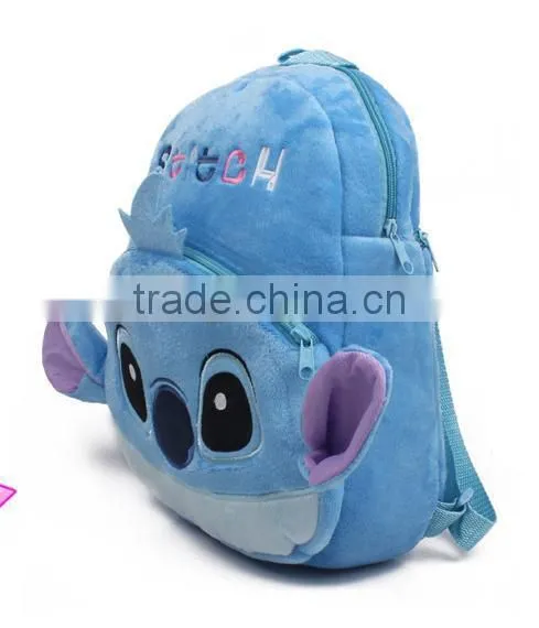 High quality backpack school size is 32x26x9.5cm fashion kids travel bags
