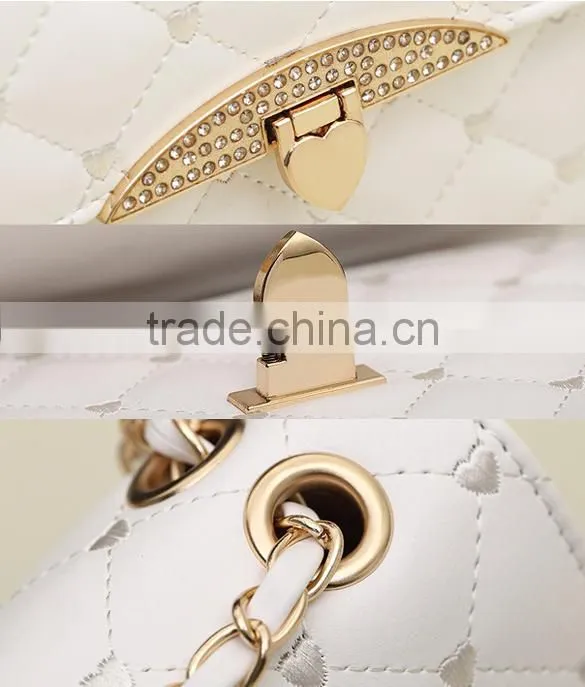 Korean Women Synthetic Leather Messenger Handbag Shoulder Bags Tote Purse SV003720#