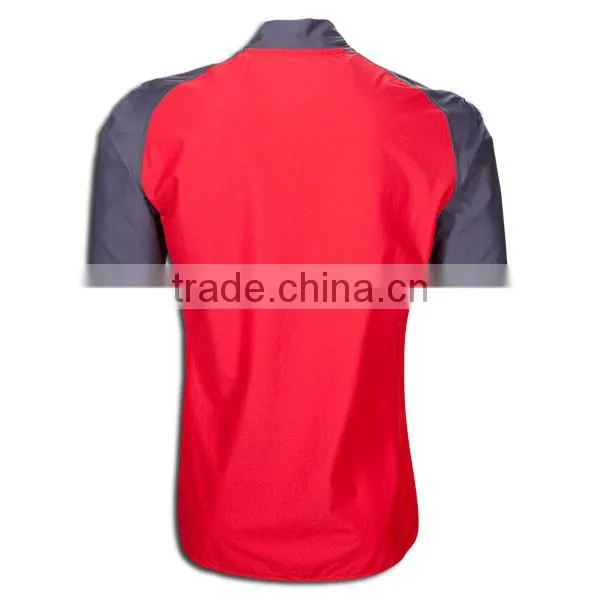 Blank Raglan Soccer Jersey With Collar Wholesale