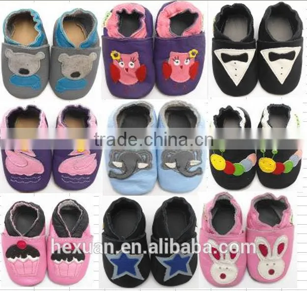 wholesale soft sole baby leather shoes,children shoes,baby leather shoes