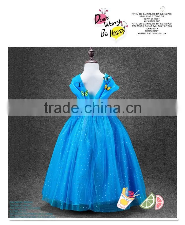 kid Romantic Party Dress Wedding Ball Gown dress Bridal Evening dress Pageant Bridesmaid dress kids party dresses