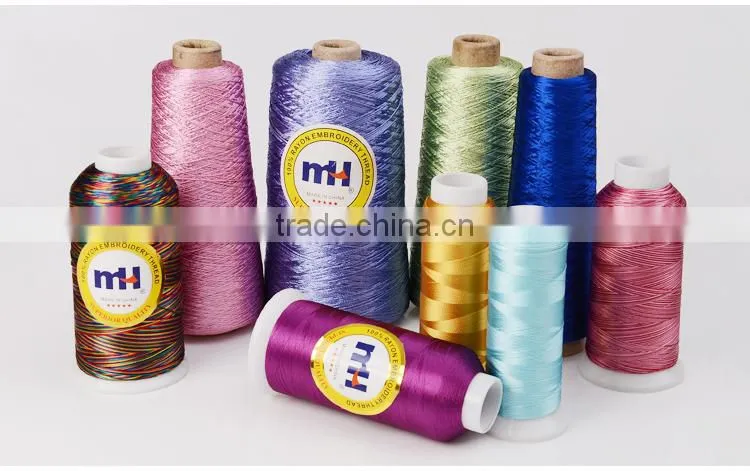 China wholesale of 250/2 250d/2 100% viscose rayon embroidery thread