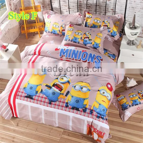 Big hero 6 bedding set 100% Cotton duvets wholesale cartoon design bedding sets