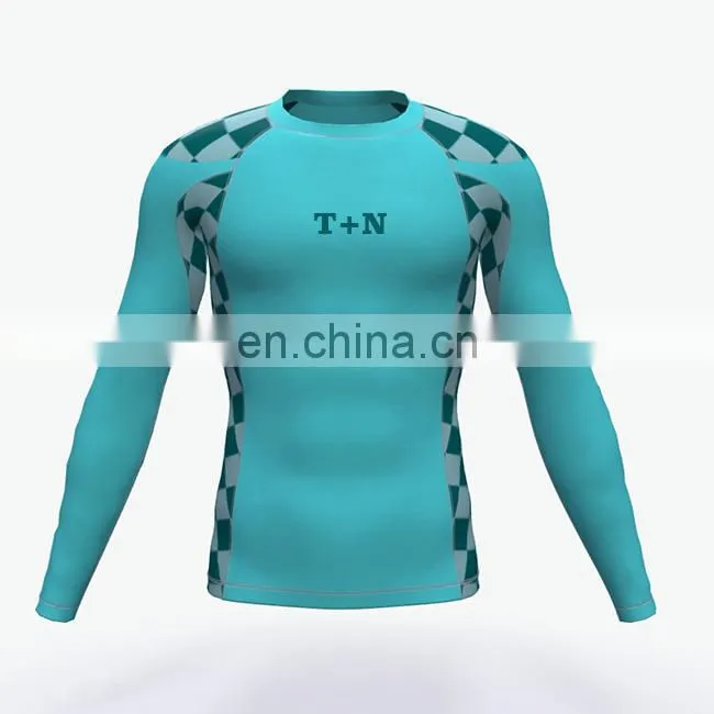 custom made mma bjj rash guard for men