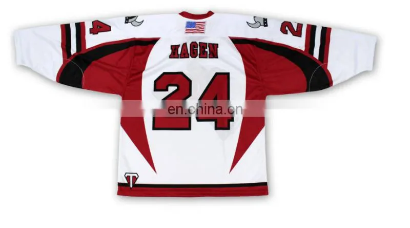custom wholesale sublimation blank ice hockey jerseys