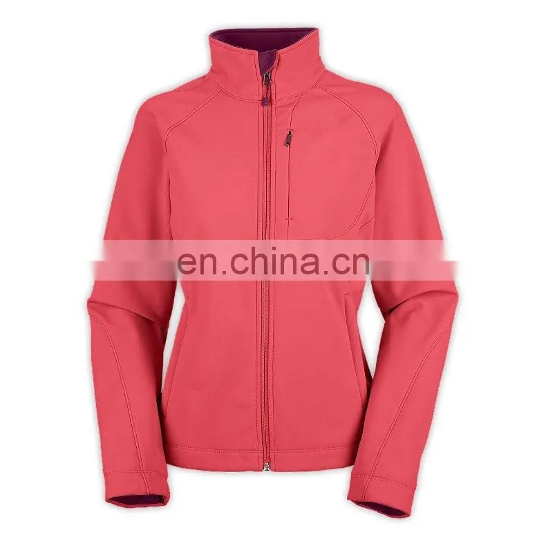 High quality women's sport softshell jacket windproof jacket