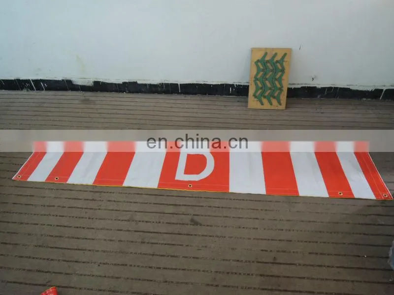 truck oversize reflective safety banners and sticker,reflective D sign or LONG LOAD banners,Oversize load reflective banners