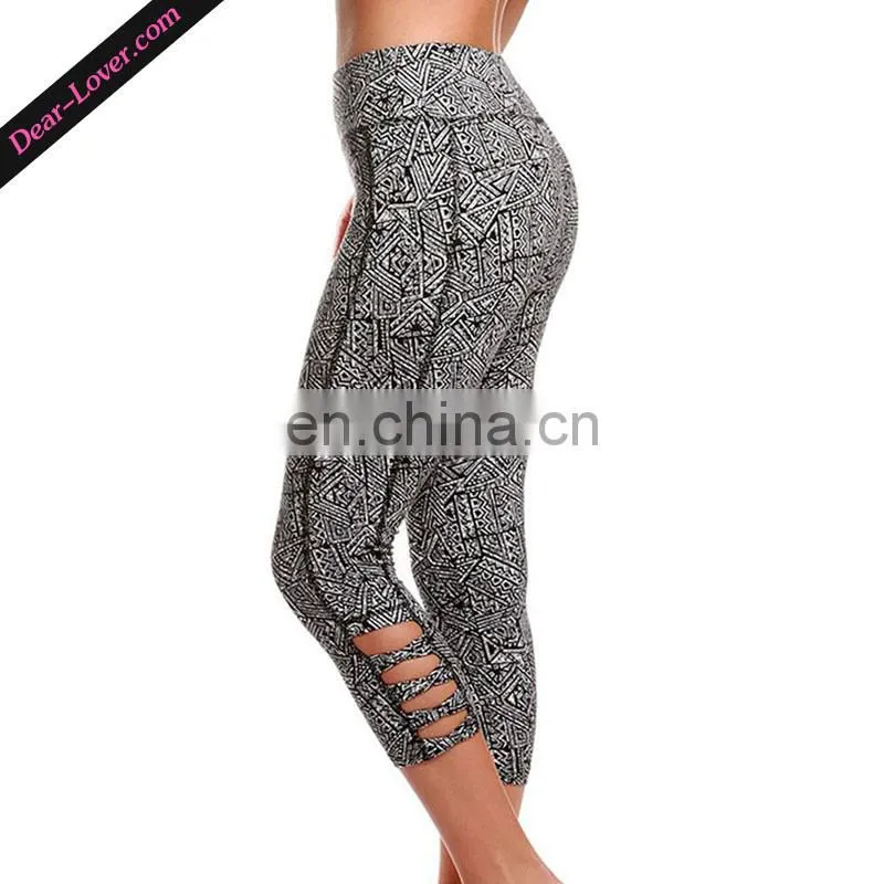 wholesale sexy tights hot sale sport print leggings for women
