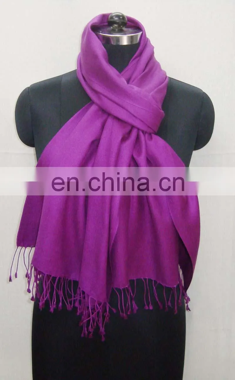 Silk Wool pashmina winter shawl and Scarf Shawls