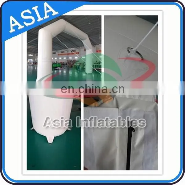 The Most Attractive 0.6mm Thickness PVC Tarpaulin Inflatable Arch , Inflatable Event Archway, Inflatable Finish Arch