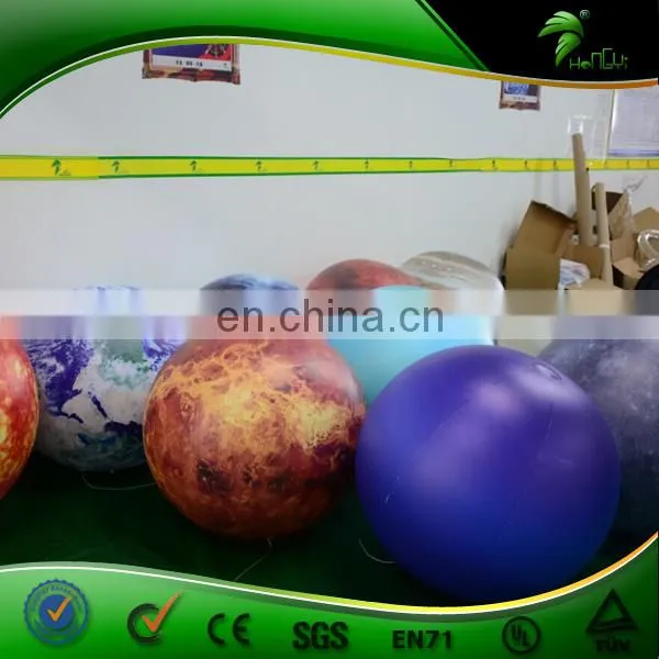 Inflatable Lighting Decorations Solar Syatem , Nine Planet Balloon , Globe Balloon