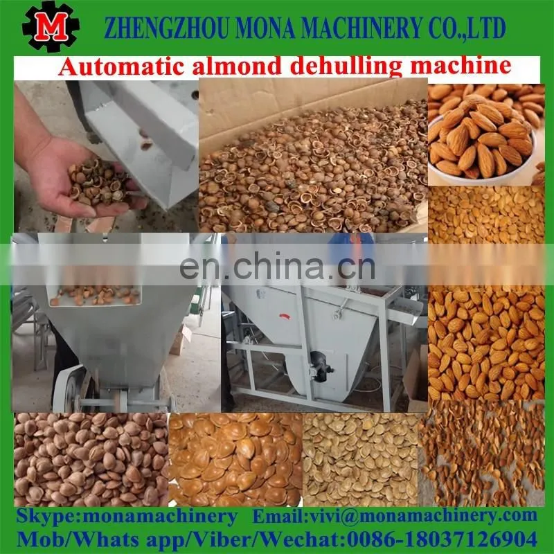food grade stainless steel almond dehuller machines/pistachio sheller/almond hazelnut shell separator