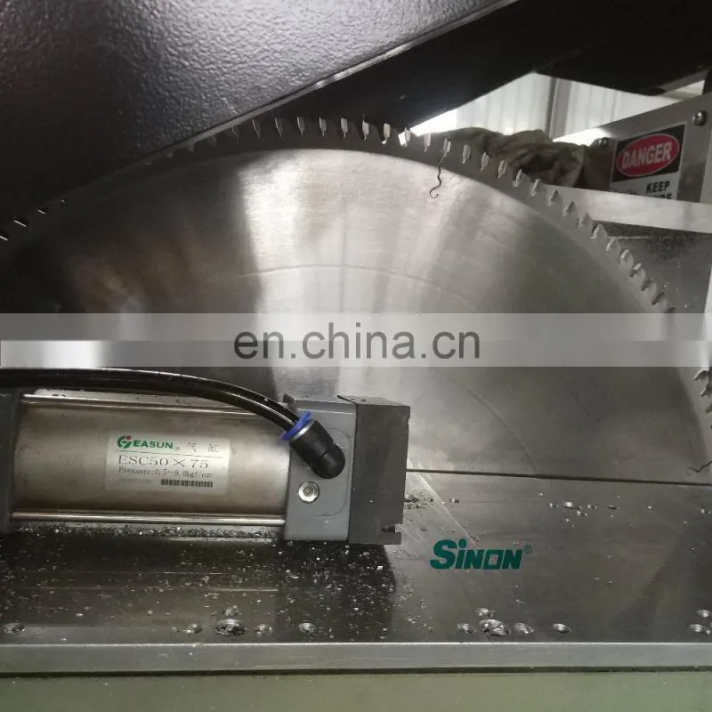 PVC Cutting Saw PVC Door Window Profile Production Line