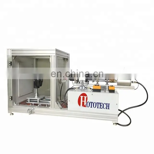 SNELL SA/K2010 AS1698 EN166 standard 5.5mm pellet Helmet goggle high speed impact Testing Machine