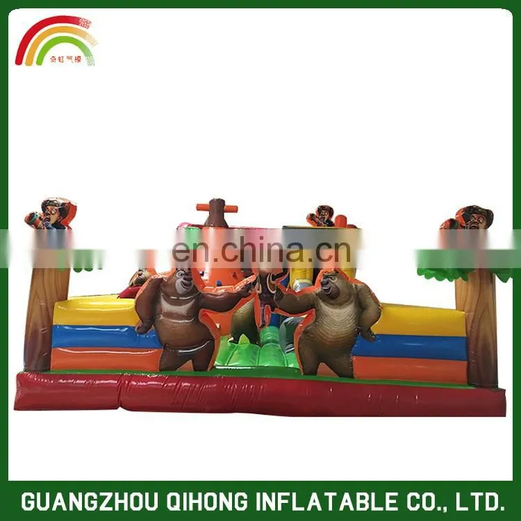 Factory Sale Various Widely Used Inflatable Bounce Bed For Kids