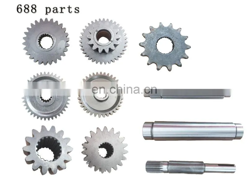 KUBOTA DC-70 gear SHAFT sprocket KUBOTA HARVESTER COMBINE RICE 688 GEAR