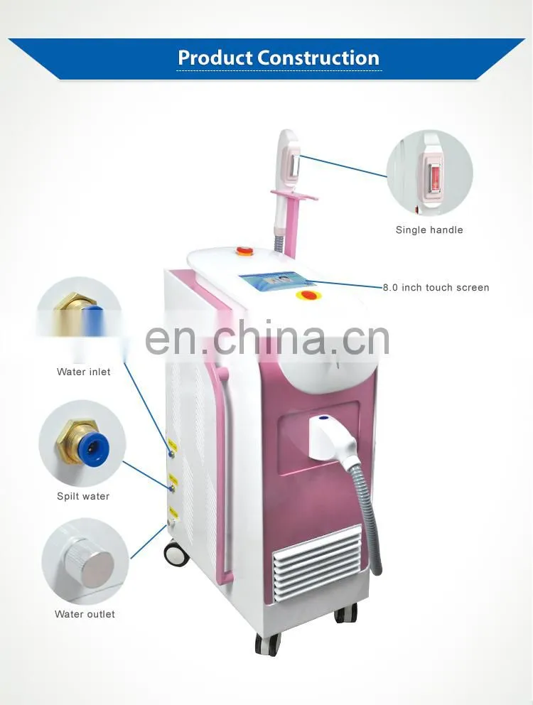Laser Ipl Hair Removal Skin Rejuvenation Handset Beauty Equipment Light Focus Bikini Lamp Key Sales Lips Machine