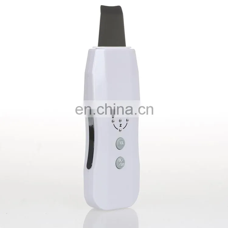 Portable Ultrasound Skin Cleaner Ultrasonic Pore Cleaning Face Peeling Facial Cleansing Machine Beauty Care