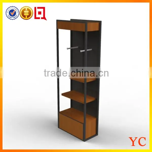2015 customized gift bag display stand with wheels