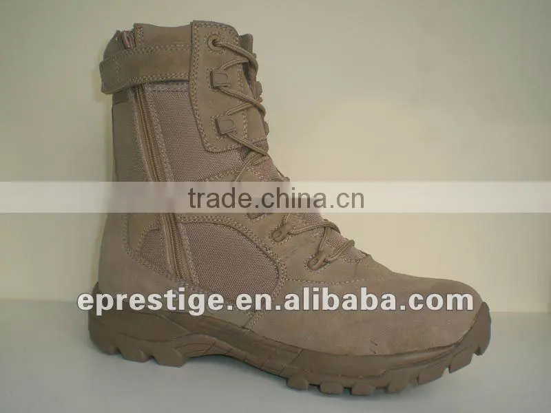 leather desert army boots