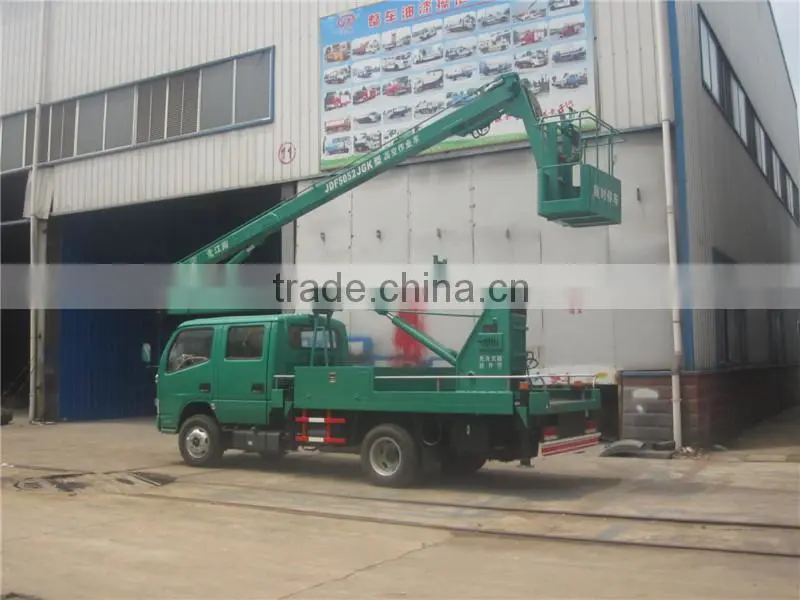 16m Dongfeng truck-mounted aerial platform
