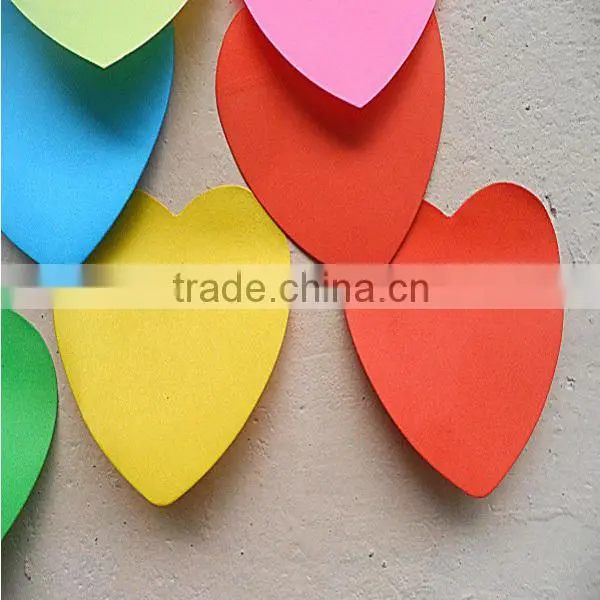 colorful mini sticky memo pad