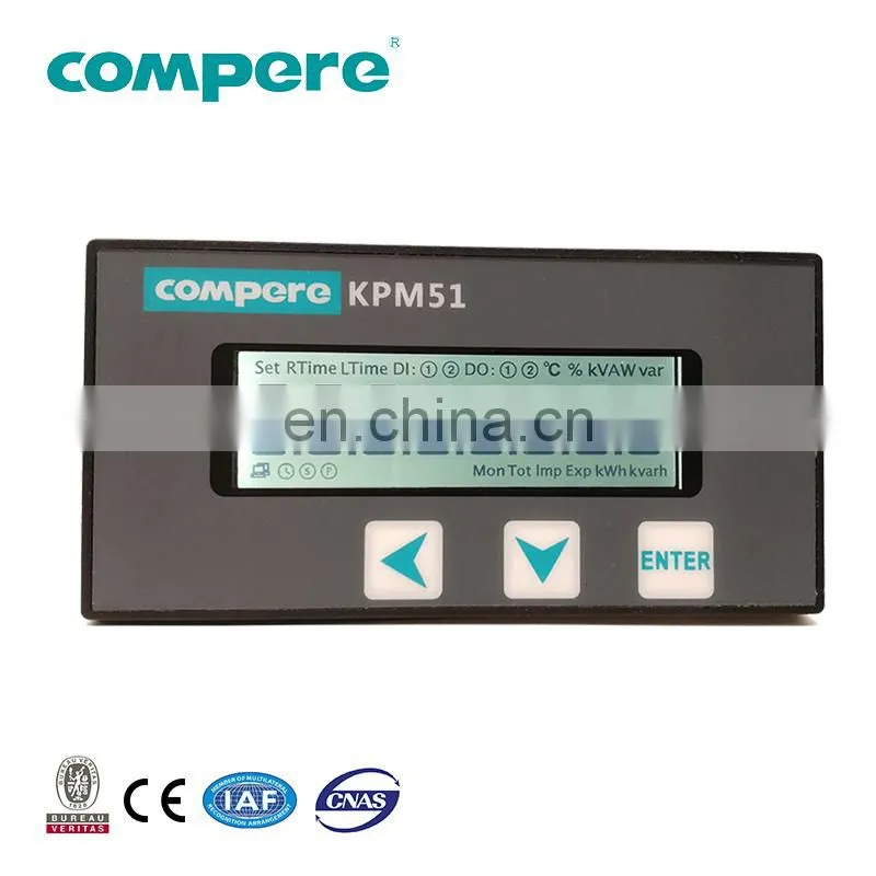 Wholesale power meter modbus tcp three phase rs485 port multifunction meter KPM10 electric meter price