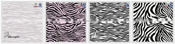 Good Quailty Polyester PVC Coated Tiger Stripe Fabric