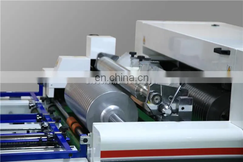 UTM1100B Servo Motor Driven Fast Speed Double Lane Line Automatic Carton Box Window Patching Machine