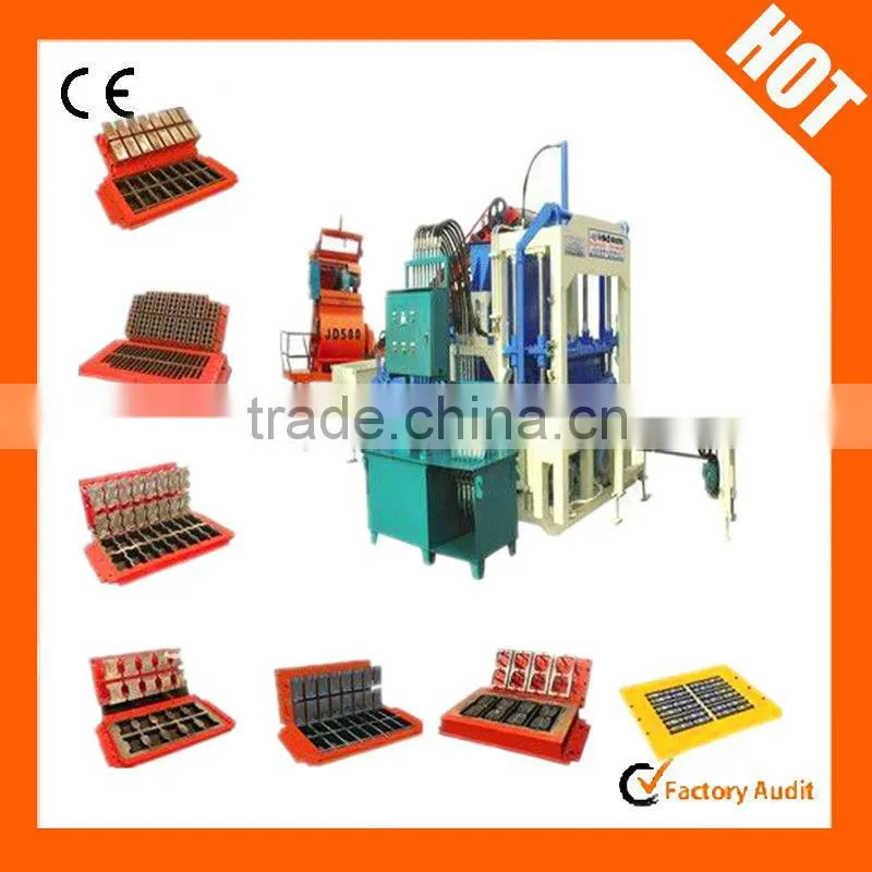 hydraform interlocking block making machine DS8-15 full-automatic concrete block making machine price in india