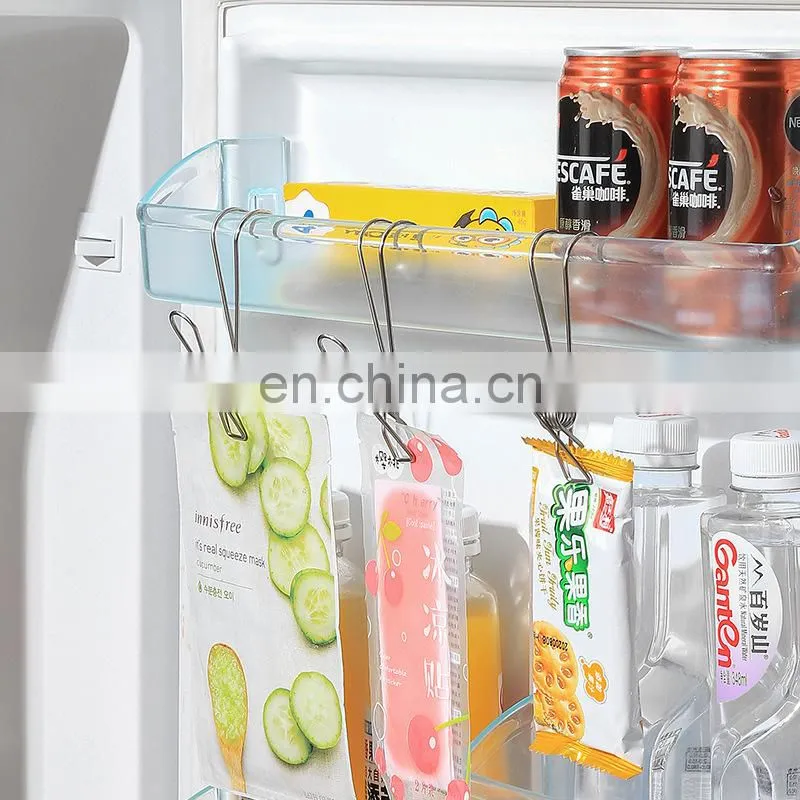 Home Storage Rack Laundry Chip Hooks Clothes Pegs Photo Clip Stainless Steel Clothespins Towel Chips Hook Laundry Storage Holder