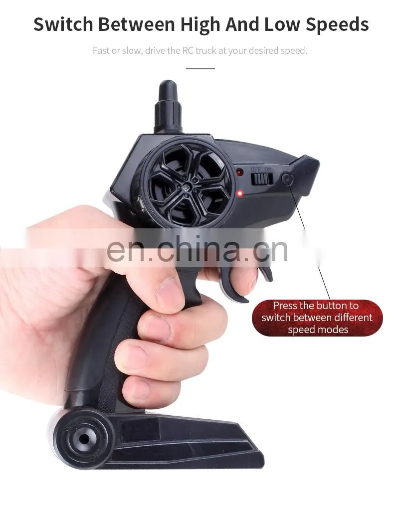 JJRC Q101 Big Rc Car Six-Wheel Drive Climbing Remote Control Cars 1/10 Off-Road Vehicle Children Outdoor Toy Gift