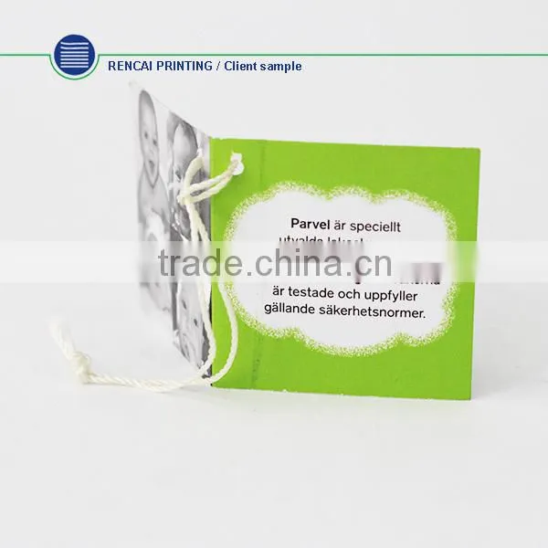 China factory outlet custom jeans hang tag for printing
