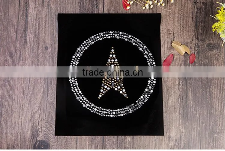 Hot Sale Star Pattern Eastern Star Rhinestone Iron On Transfer