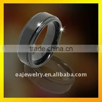 mens gold plated tungsten carbide finger rings