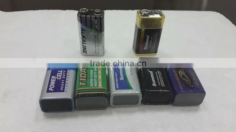 9V carbon 6f22 best prices batteries 6f22