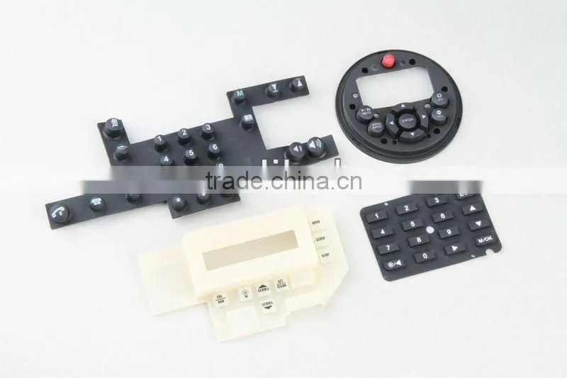 Rubber silicon switch button