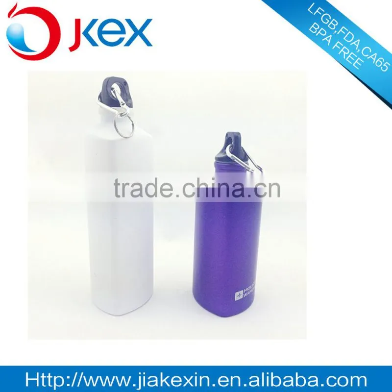 FDA Approved small mouth triangle aluminum sports drinking bottle