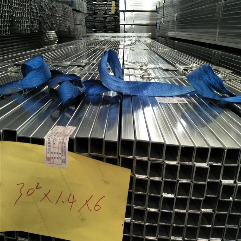 Steel Gi Square Iron Pipe and Tube 80*160*3-10 Galvanized Zinc Coated Free Cutting Rectangular Pipe Hot Rolled GB Structure Pipe