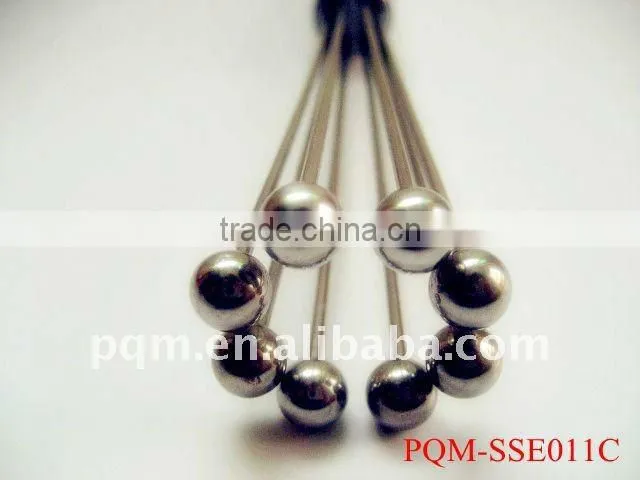 High durability stainless steel egg whisk 011C