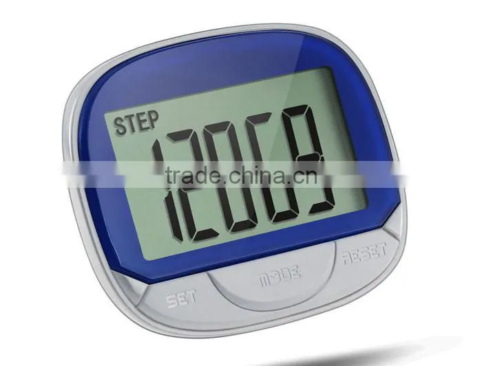 Pocket with belt clip calorie walk mate step counter