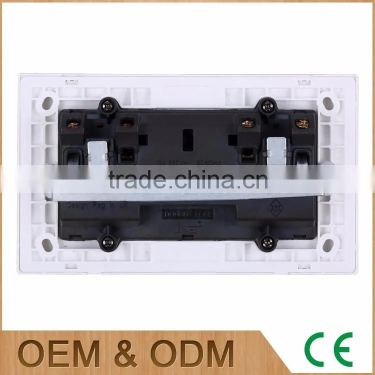 Double square shape new design wall switch socket, wall switch and socket