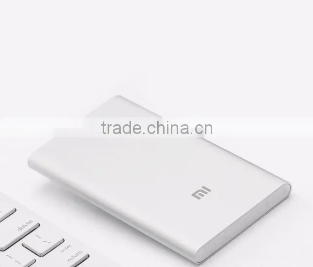 2015 Ultra-thin metal 5000mah lady power bank