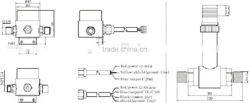 Low cost differential pressure sensor