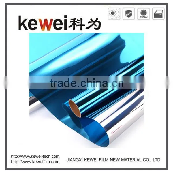 Kewei Gold-Silver Decorative films for building windows, high heat resistance window film,2PLY